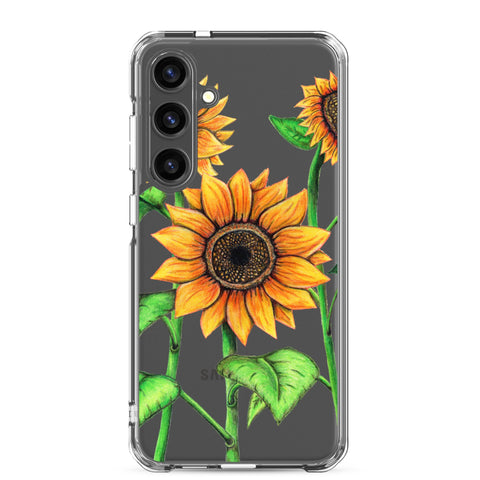 Sunflowers Clear Case for Samsung® - Martin K Designs