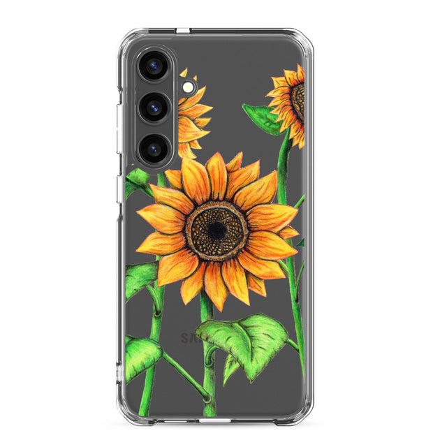 Sunflowers Clear Case for Samsung® - Martin K Designs