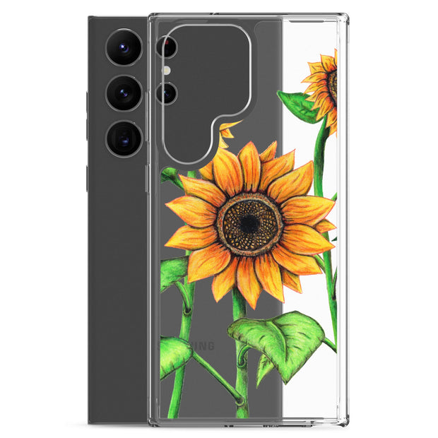 Sunflowers Clear Case for Samsung® - Martin K Designs