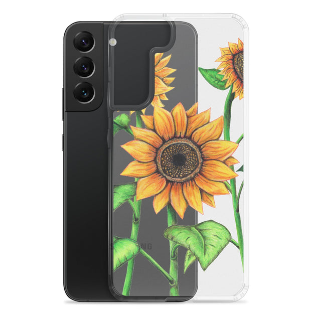 Sunflowers Clear Case for Samsung® - Martin K Designs
