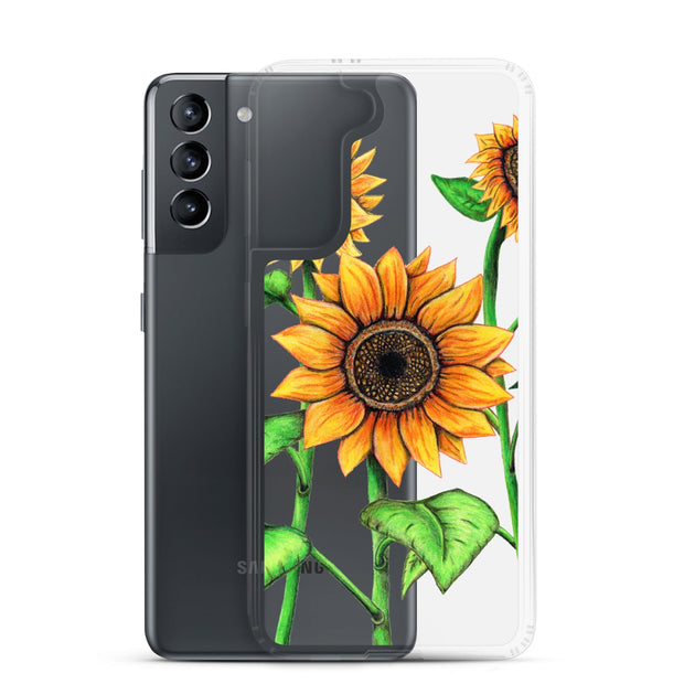 Sunflowers Clear Case for Samsung® - Martin K Designs