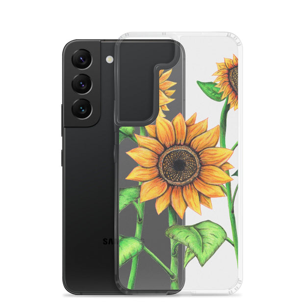 Sunflowers Clear Case for Samsung® - Martin K Designs
