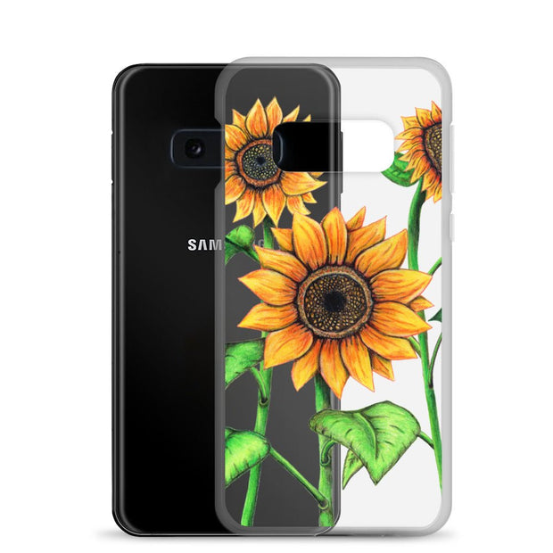 Sunflowers Clear Case for Samsung® - Martin K Designs