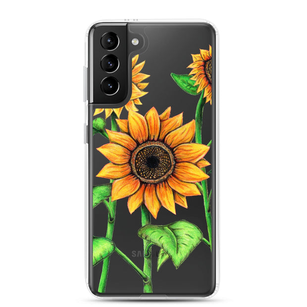 Sunflowers Clear Case for Samsung® - Martin K Designs