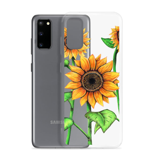 Sunflowers Clear Case for Samsung® - Martin K Designs