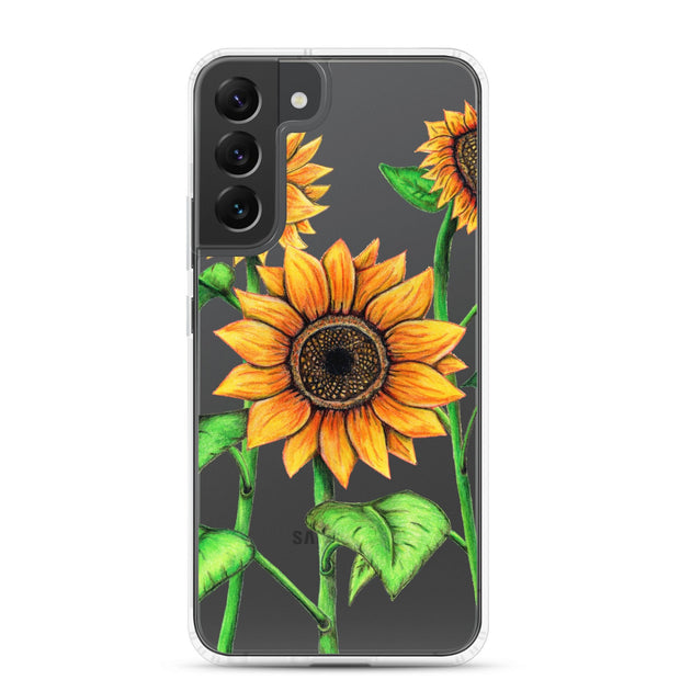 Sunflowers Clear Case for Samsung® - Martin K Designs