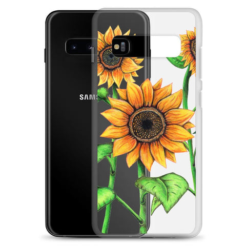 Sunflowers Clear Case for Samsung® - Martin K Designs