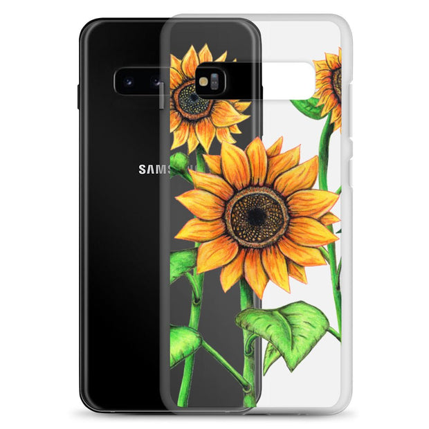 Sunflowers Clear Case for Samsung® - Martin K Designs