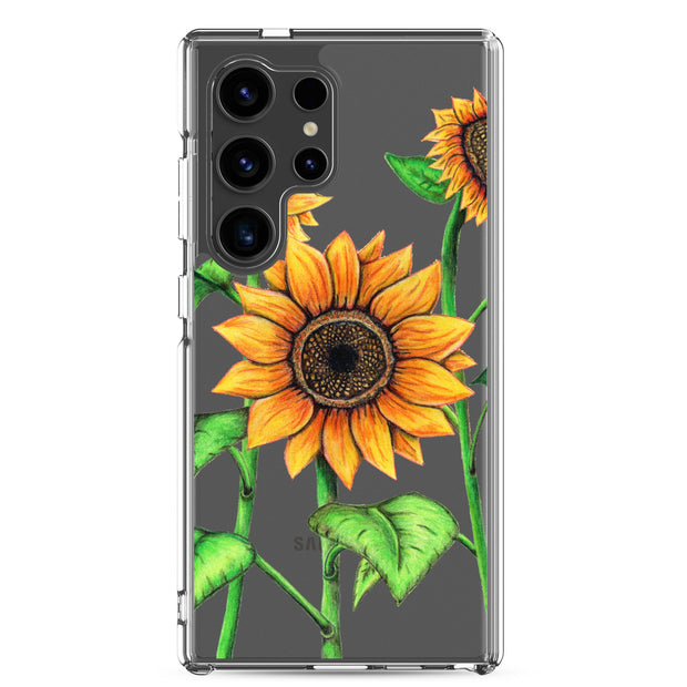 Sunflowers Clear Case for Samsung® - Martin K Designs