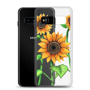 Sunflowers Clear Case for Samsung® - Martin K Designs