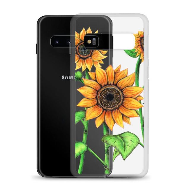 Sunflowers Clear Case for Samsung® - Martin K Designs
