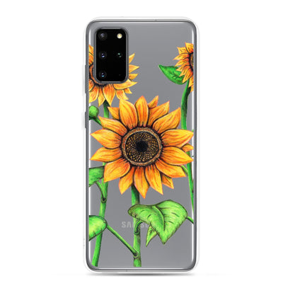Sunflowers Clear Case for Samsung® - Martin K Designs