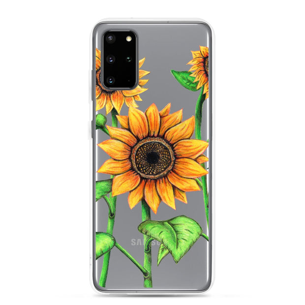 Sunflowers Clear Case for Samsung® - Martin K Designs