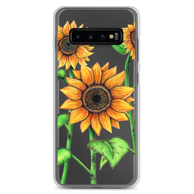 Sunflowers Clear Case for Samsung® - Martin K Designs