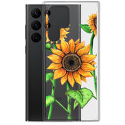 Sunflowers Clear Case for Samsung® - Martin K Designs