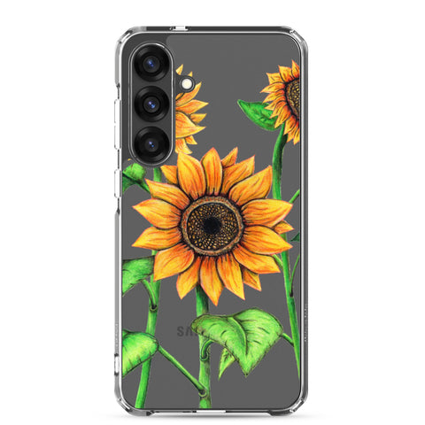 Sunflowers Clear Case for Samsung® - Martin K Designs