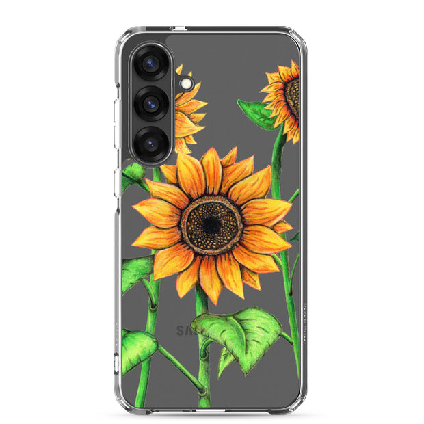 Sunflowers Clear Case for Samsung® - Martin K Designs