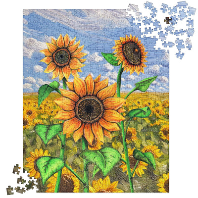 Sunflowers Jigsaw Puzzle - Martin K Designs