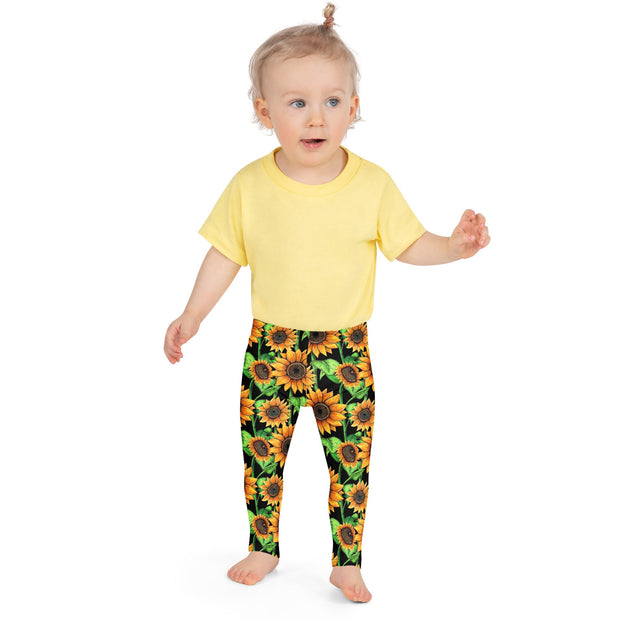 Sunflowers Kid's Leggings - Martin K Designs
