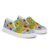 Sunflowers women’s slip - on canvas shoes - Flowstate Apparel