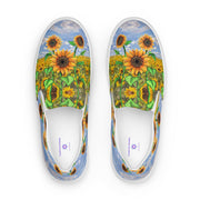 Sunflowers women’s slip - on canvas shoes - Flowstate Apparel