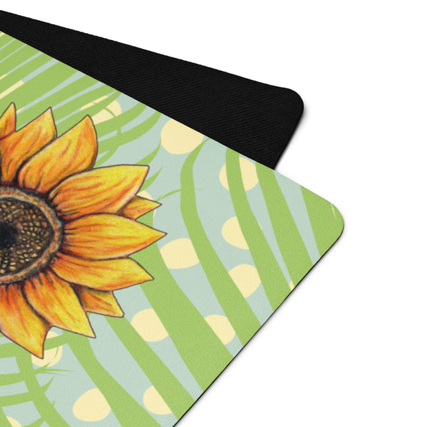 Sunflowers Yoga mat - Martin K Designs