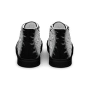 Surfs Up! Mandala Men’s high top canvas shoes - Martin K Designs