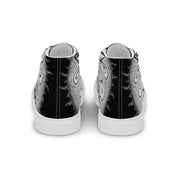 Surfs Up! Mandala Men’s high top canvas shoes - Martin K Designs