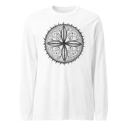 Surfs Up! Mandala Unisex Long Sleeve Tee - Martin K Designs