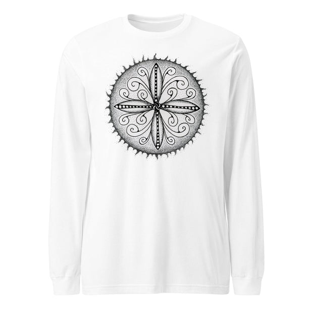 Surfs Up! Mandala Unisex Long Sleeve Tee - Martin K Designs