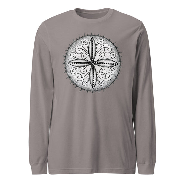 Surfs Up! Mandala Unisex Long Sleeve Tee - Martin K Designs