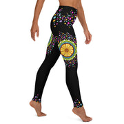 Surrender to Grace High Rise Yoga Leggings with Inside Pocket - Martin K Designs