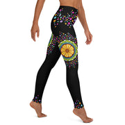 Surrender to Grace High Rise Yoga Leggings with Inside Pocket - Martin K Designs