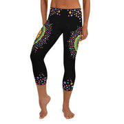 Surrender to Grace Mid Rise Capri Leggings - Martin K Designs
