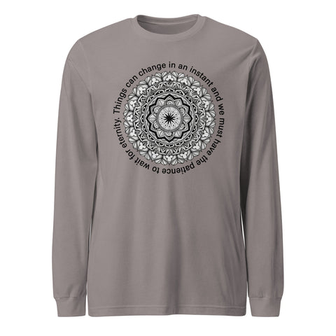 Things Can Change Unisex Long Sleeve Tee - Martin K Designs