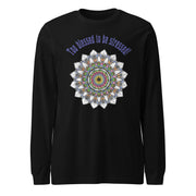 Too Blessed Unisex Long Sleeve Tee - Martin K Designs