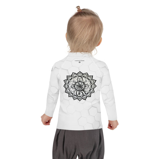Unconditional Love I Mandala Kids Rash Guard - Martin K Designs