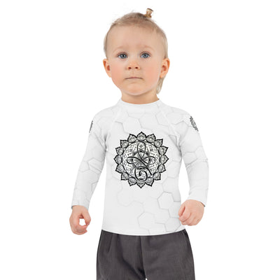 Unconditional Love I Mandala Kids Rash Guard - Martin K Designs