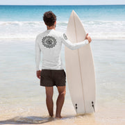 Unconditional Love I Mandala Men's Rash Guard - Martin K Designs