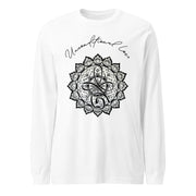 Unconditional Love I Mandala Unisex Long Sleeve Tee - Martin K Designs
