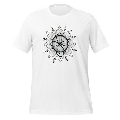 Unconditional Love II Mandala Unisex Eco t-shirt - Martin K Designs