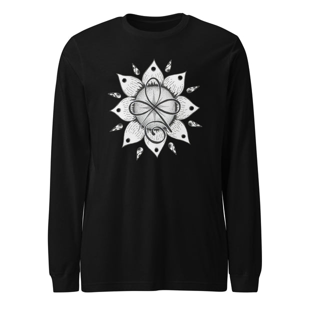 Unconditional Love II Mandala Unisex Long Sleeve Tee - Martin K Designs