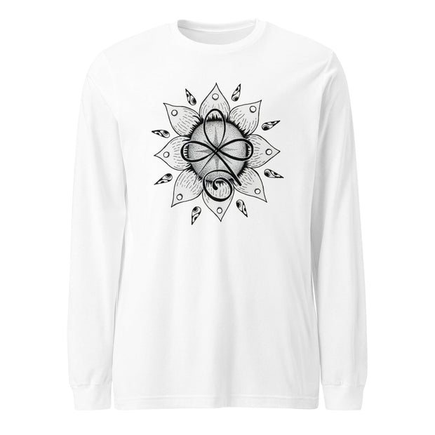 Unconditional Love II Mandala Unisex Long Sleeve Tee - Martin K Designs
