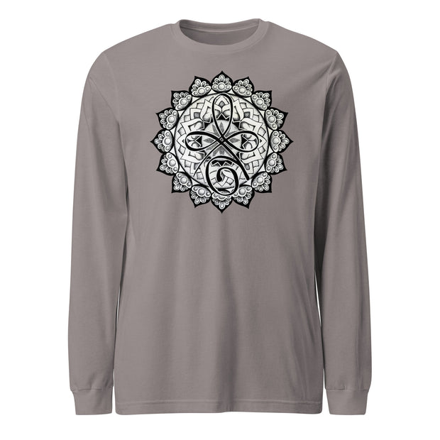 Unconditional Love Mandala Unisex Long Sleeve Tee - Martin K Designs