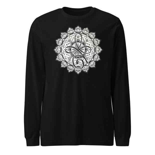 Unconditional Love Mandala Unisex Long Sleeve Tee - Martin K Designs