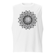 Flower of Life II Mandala 4 Unisex Muscle Shirt