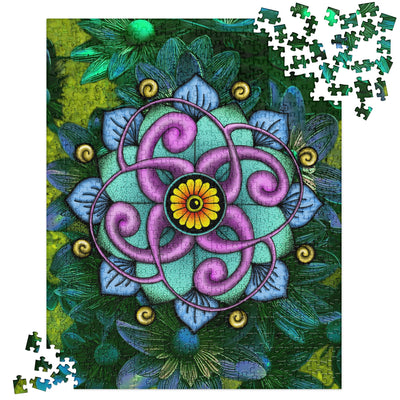 Unity Mandala Jigsaw Puzzle - Martin K Designs