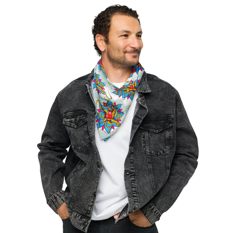 Wild At Heart Bandana - Martin K Designs