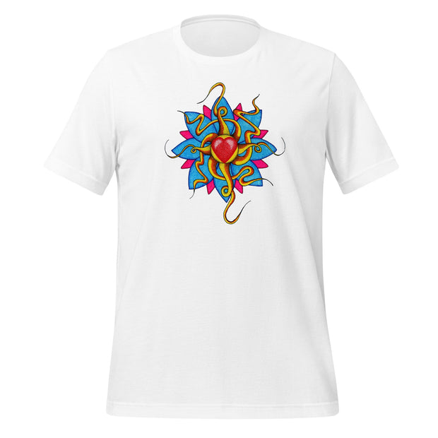 Wild at Heart Unisex Eco t-shirt - Martin K Designs