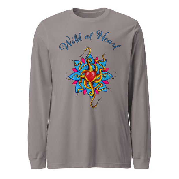 Wild at Heart Unisex Long Sleeve Tee - Martin K Designs